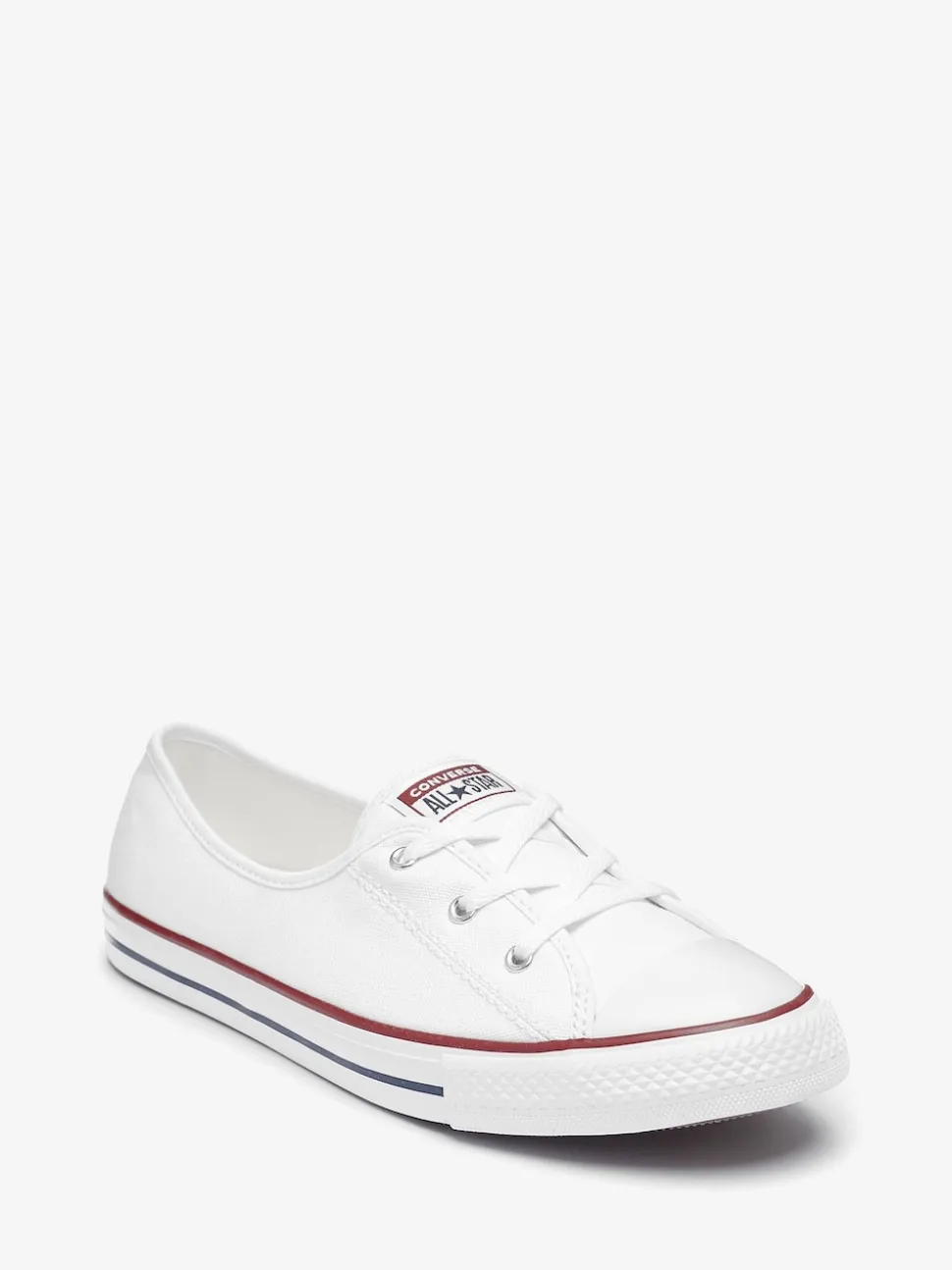 Converse White Ballet Lace Trainers