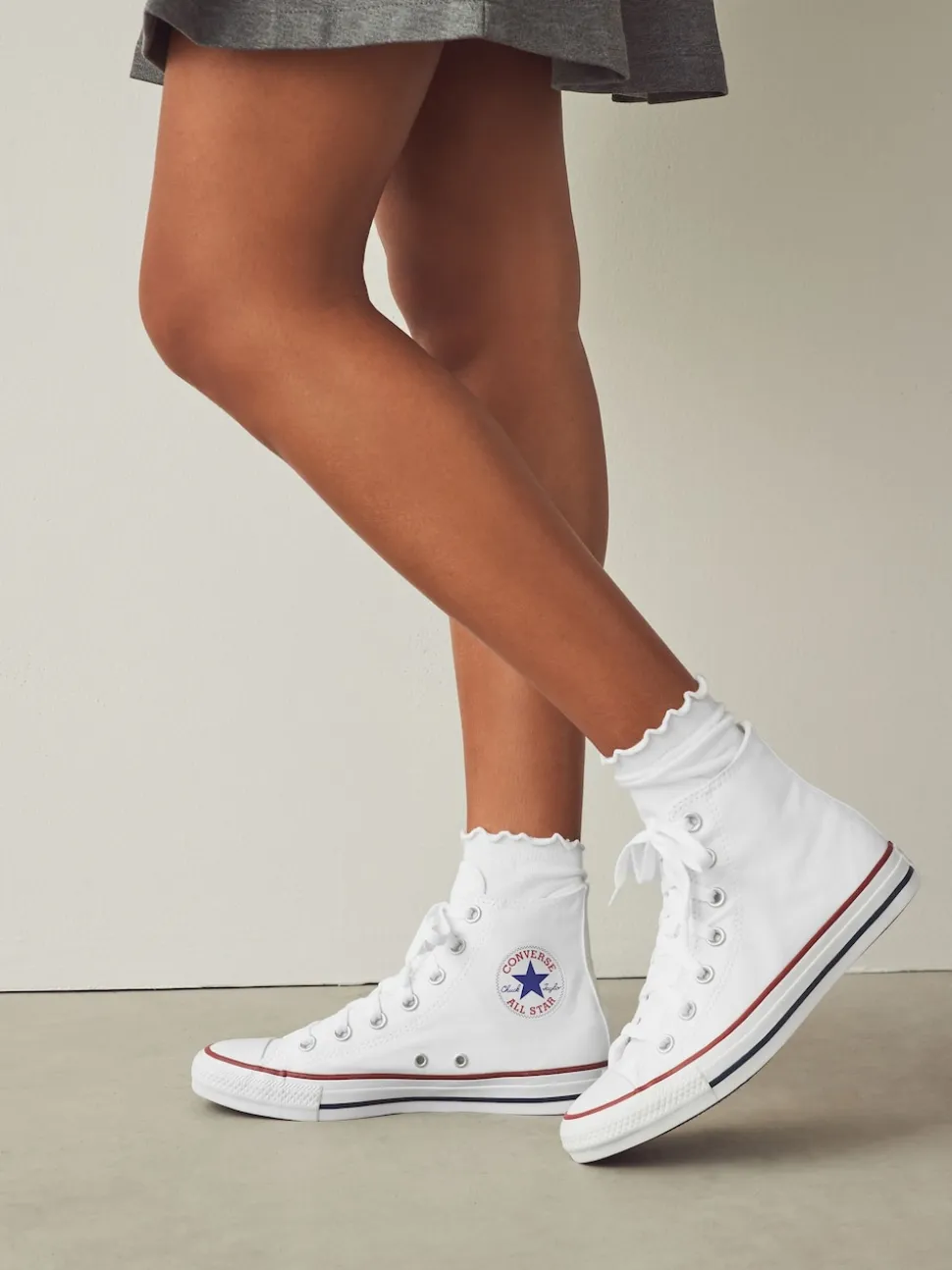 Converse White Chuck High Trainers