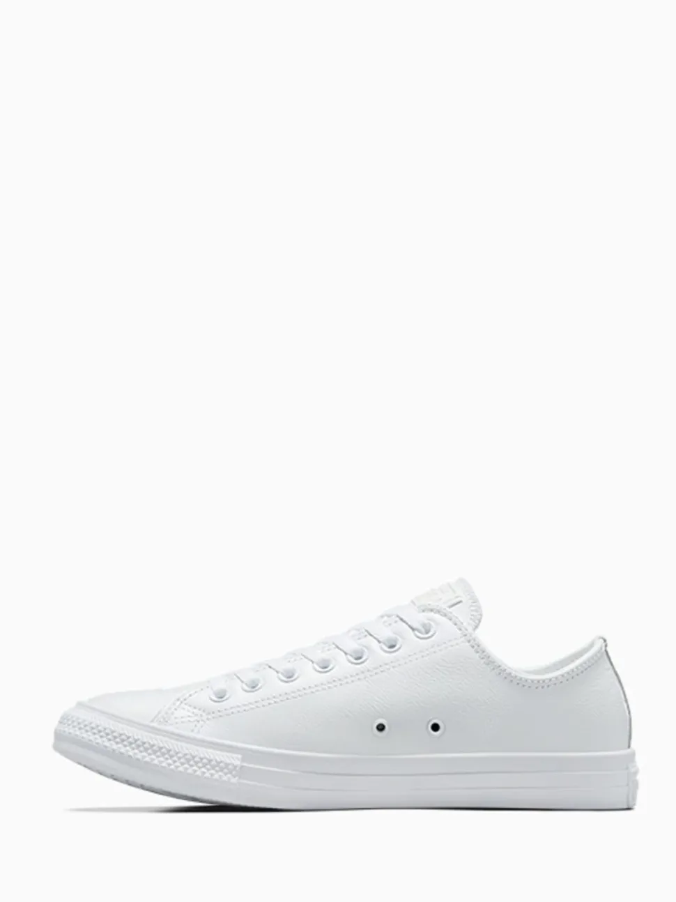 Converse White Chuck Taylor All Stars Leather Ox Trainers