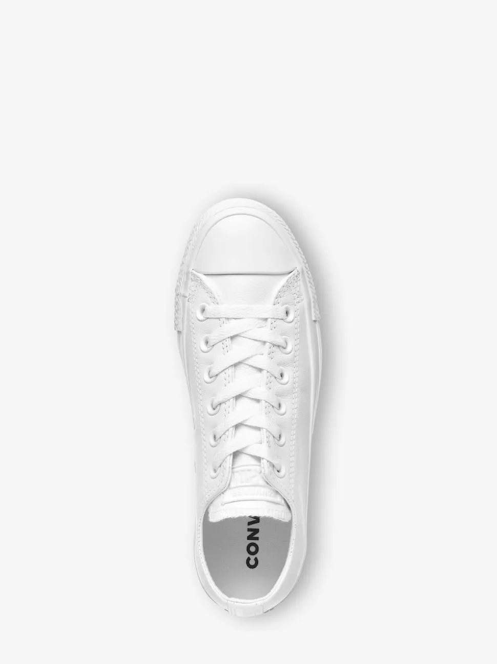Converse White Chuck Taylor All Stars Leather Ox Trainers