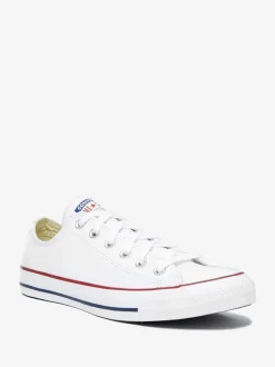 Converse White Leather Ox Trainers