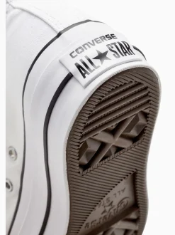 Converse White Platform Lift Chuck Ox Trainers