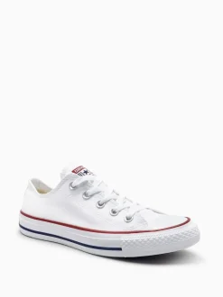 Converse White Standard Fit Chuck Taylor All Star Ox Trainers