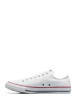 Converse White Standard Fit Chuck Taylor All Star Ox Trainers