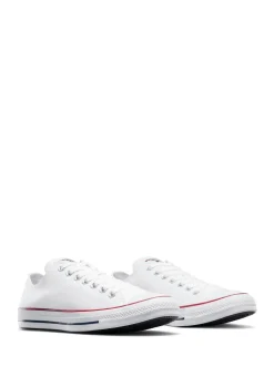 Converse White Standard Fit Chuck Taylor All Star Ox Trainers