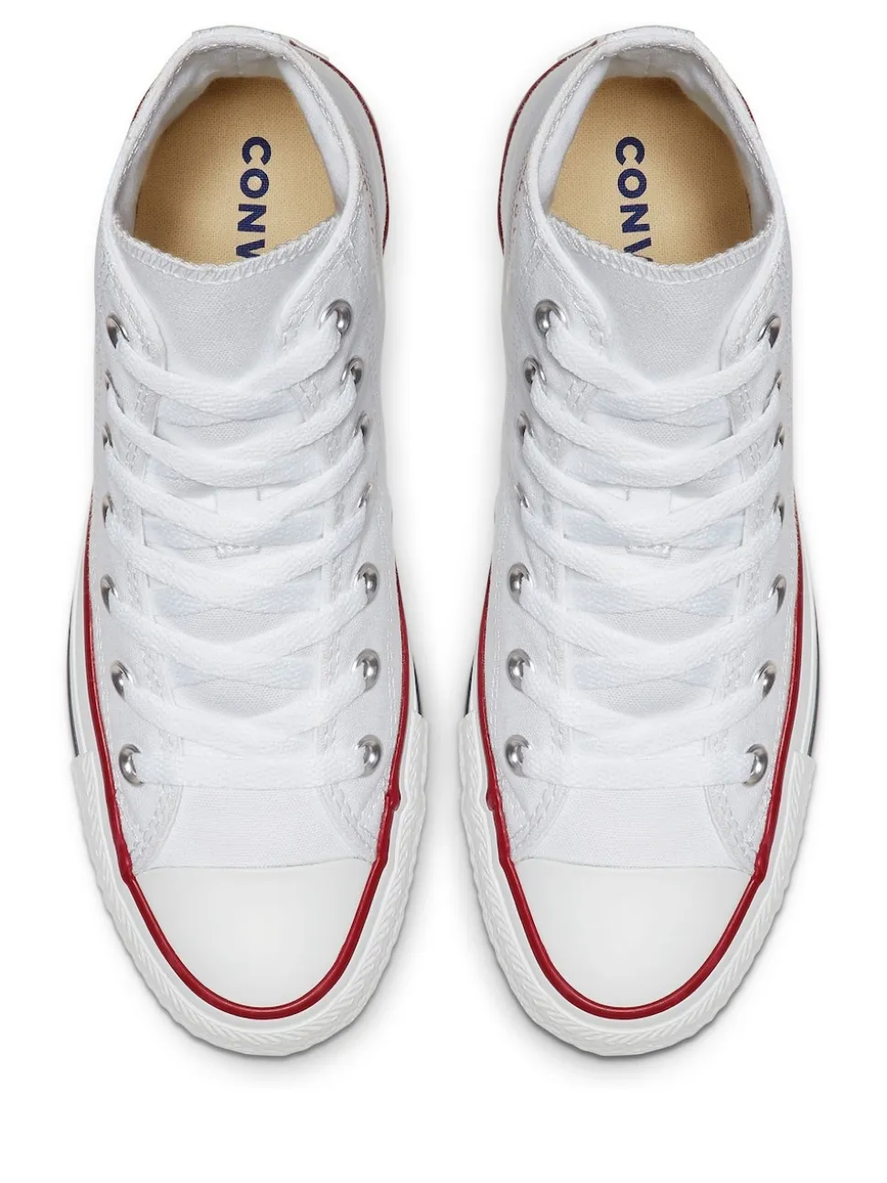 Converse White Standard Fit Chuck Taylor All Star High Trainers