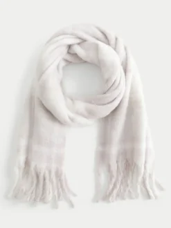 Cosy Check Scarf