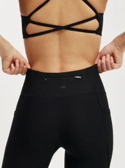 Cotton On Black Fleece Lined Full Length Tights