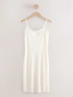 Cream Microfibre Comfort Slip