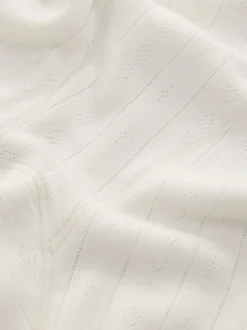 Cream Thermal Maximum Warmth Cosy Pointelle Leggings