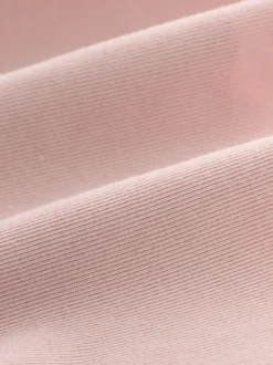 Cream/Pink/Black Thong Cotton Rich No VPL Knickers 3 Pack