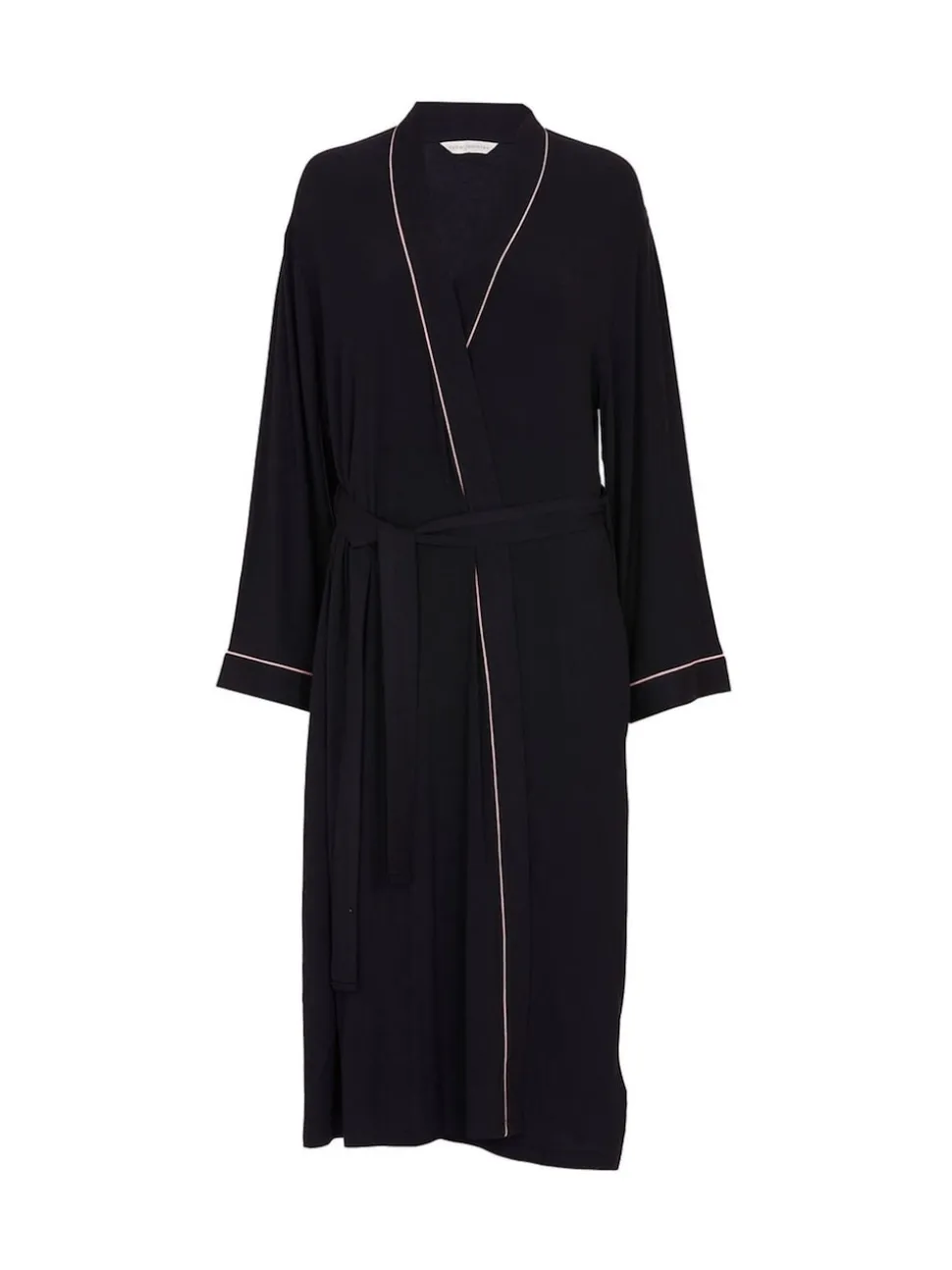 Cyberjammies Black Long Jersey Dressing Gown