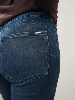 Dark Blue Denim Lift Slim And Shape Skinny Jeans