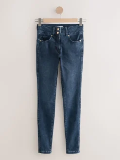 Dark Blue Denim Lift Slim And Shape Skinny Jeans