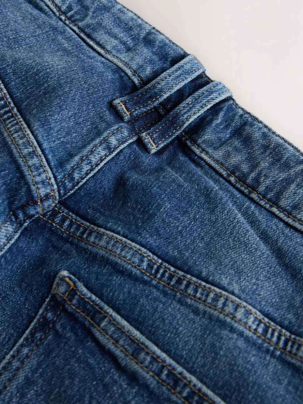 Dark Blue Maternity Denim Flare Jeans