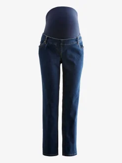 Dark Blue Mom Maternity Denim Jeans