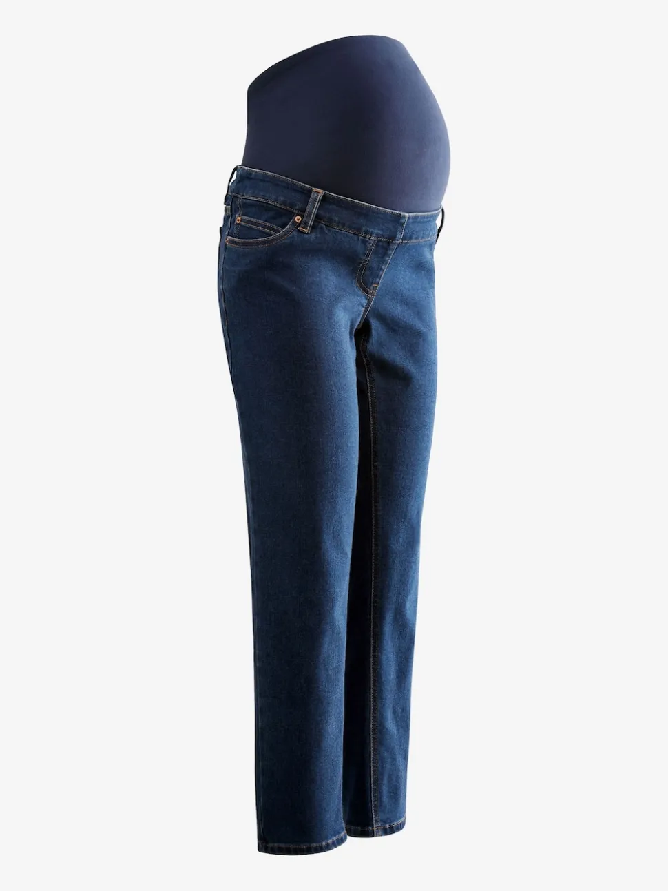 Dark Blue Mom Maternity Denim Jeans
