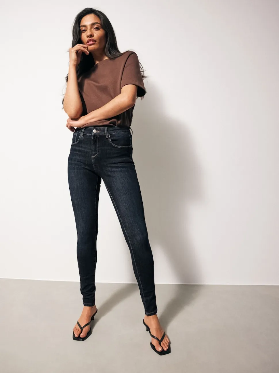 Dark Blue Skinny 360° Stretch Jeans