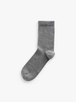 Dark Grey Modal Ankle Socks 4 Pack