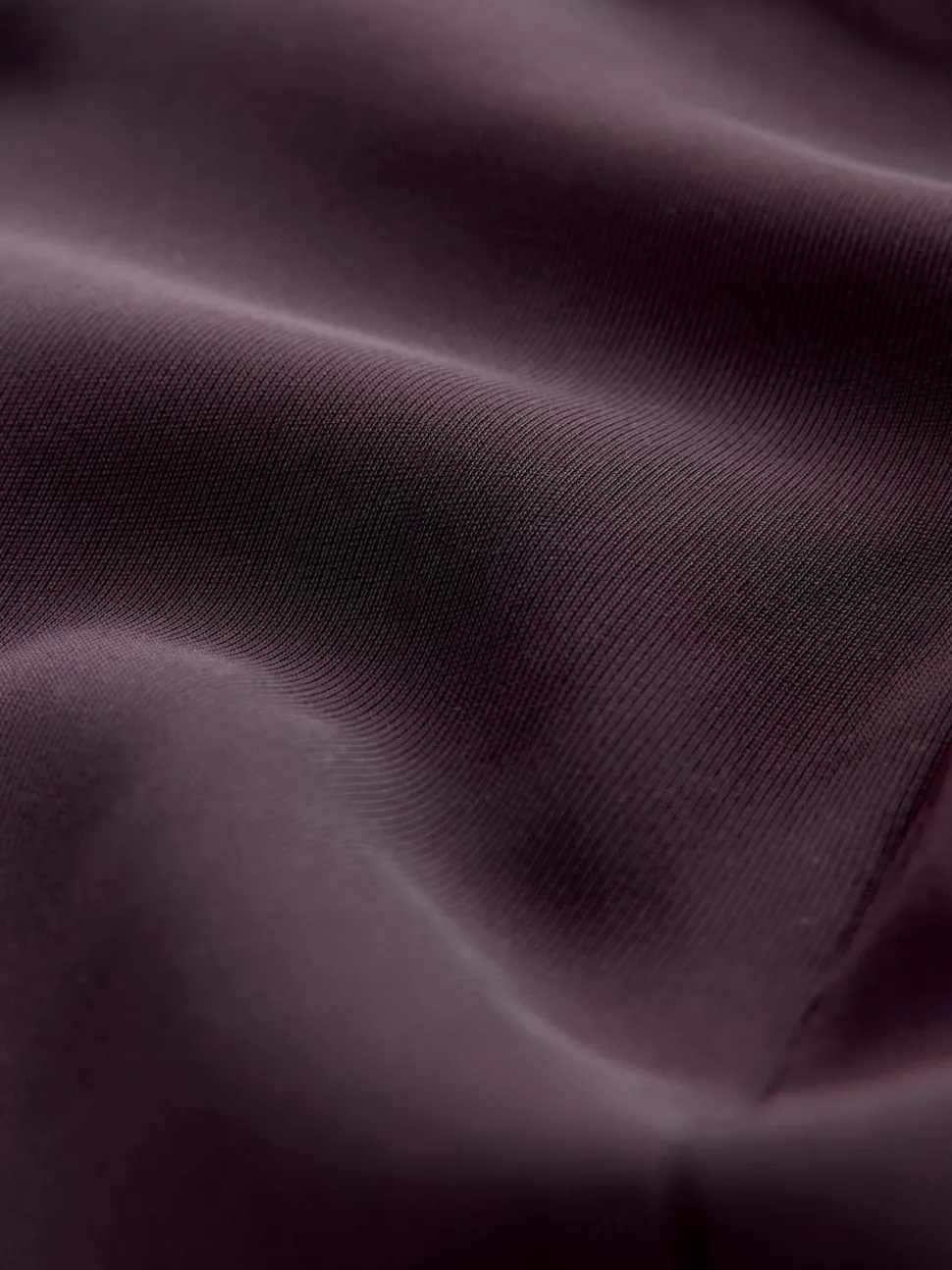 Dark Purple Collarless Blazer