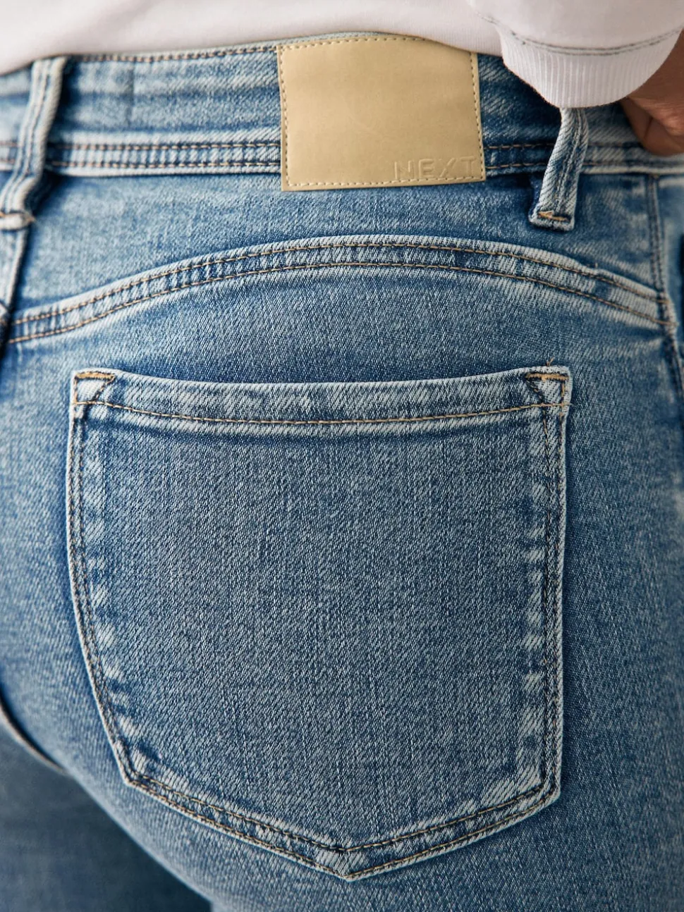 Denim Mid Blue Supersoft Skinny Jeans