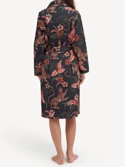 Desmond & Dempsey Soleia Navy Quilted Robe