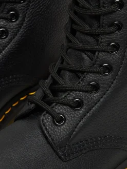 Dr. Martens Black 1460 Pascal Virginia Lace-Up Leather Boots