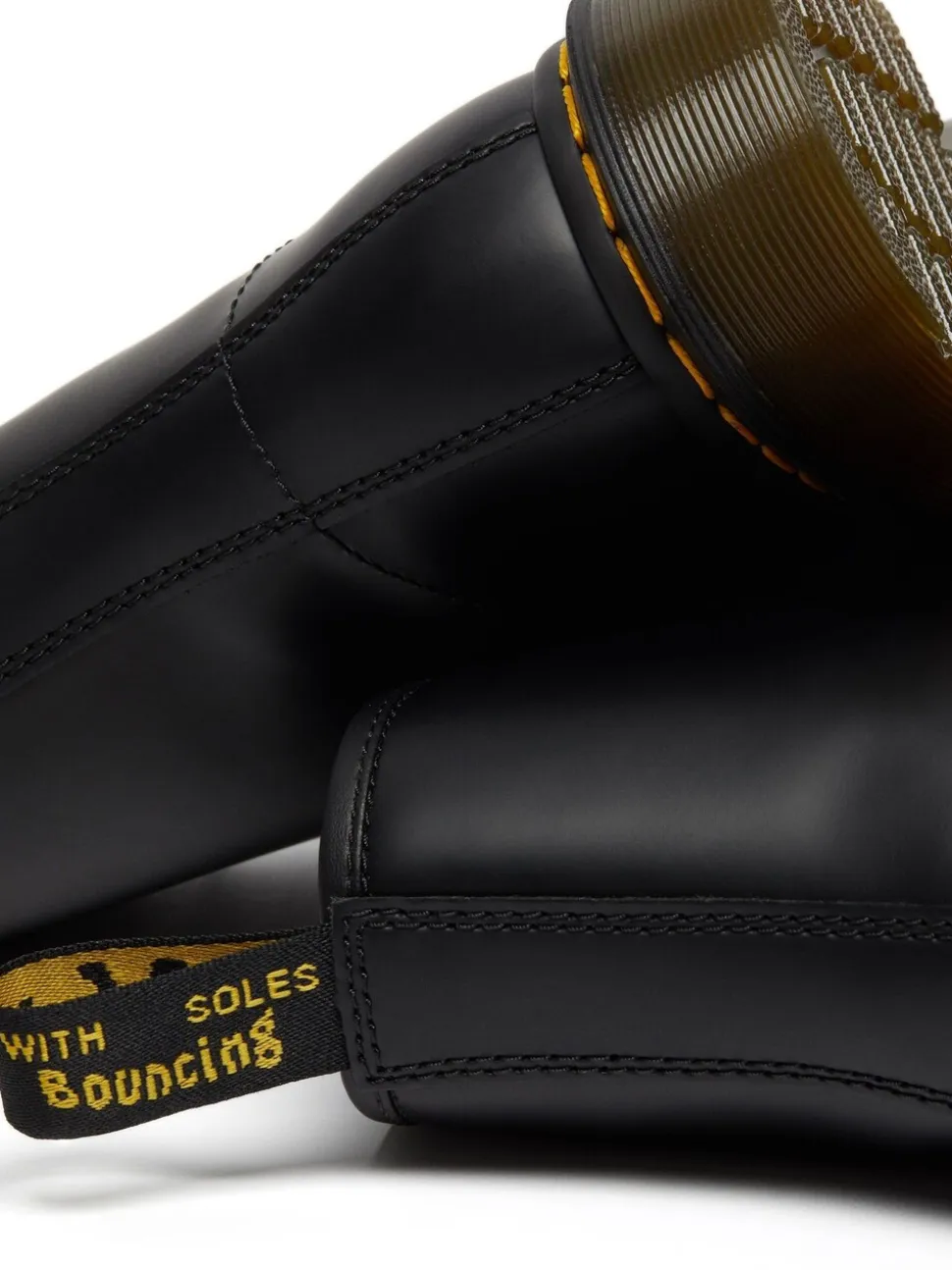 Dr. Martens Black 1460 Smooth Lace-Up Unisex Leather Boots