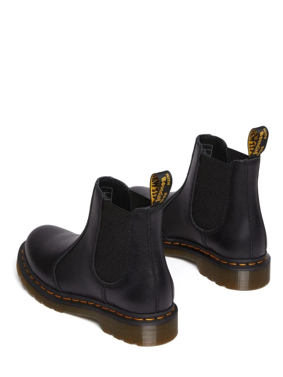Dr. Martens Black 2976 Virginia Chelsea Leather Boots