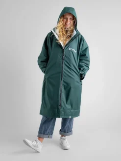 dryrobe Green Advance Adult Long Sleeve Changing Robe