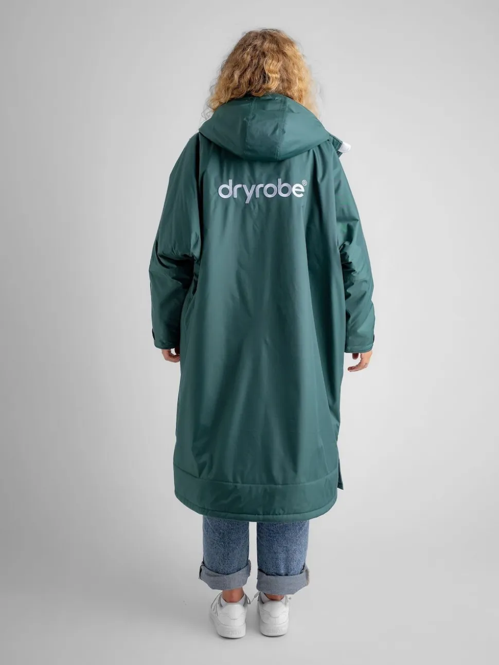dryrobe Green Advance Adult Long Sleeve Changing Robe