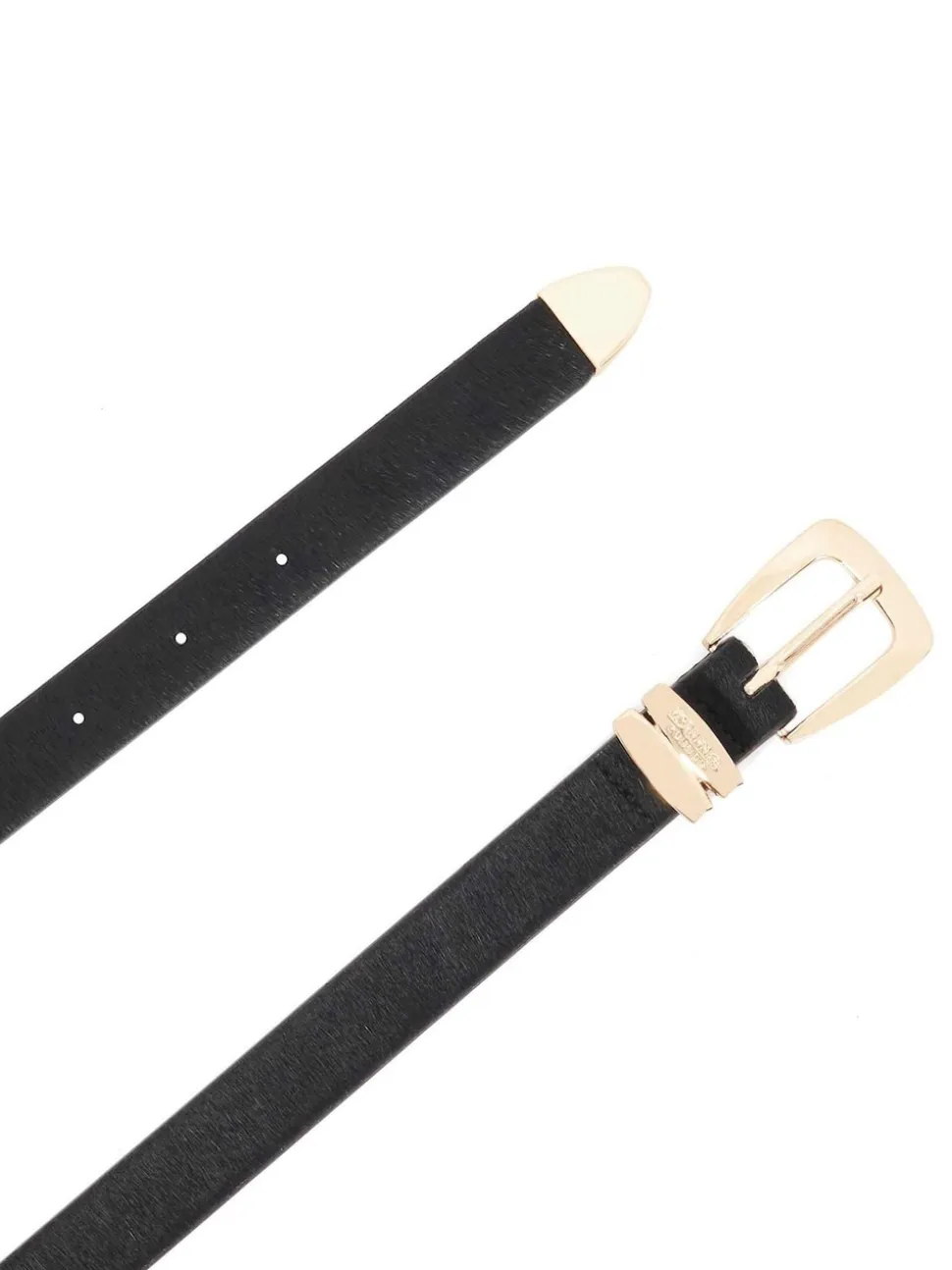 Dune London Black Niah Belt