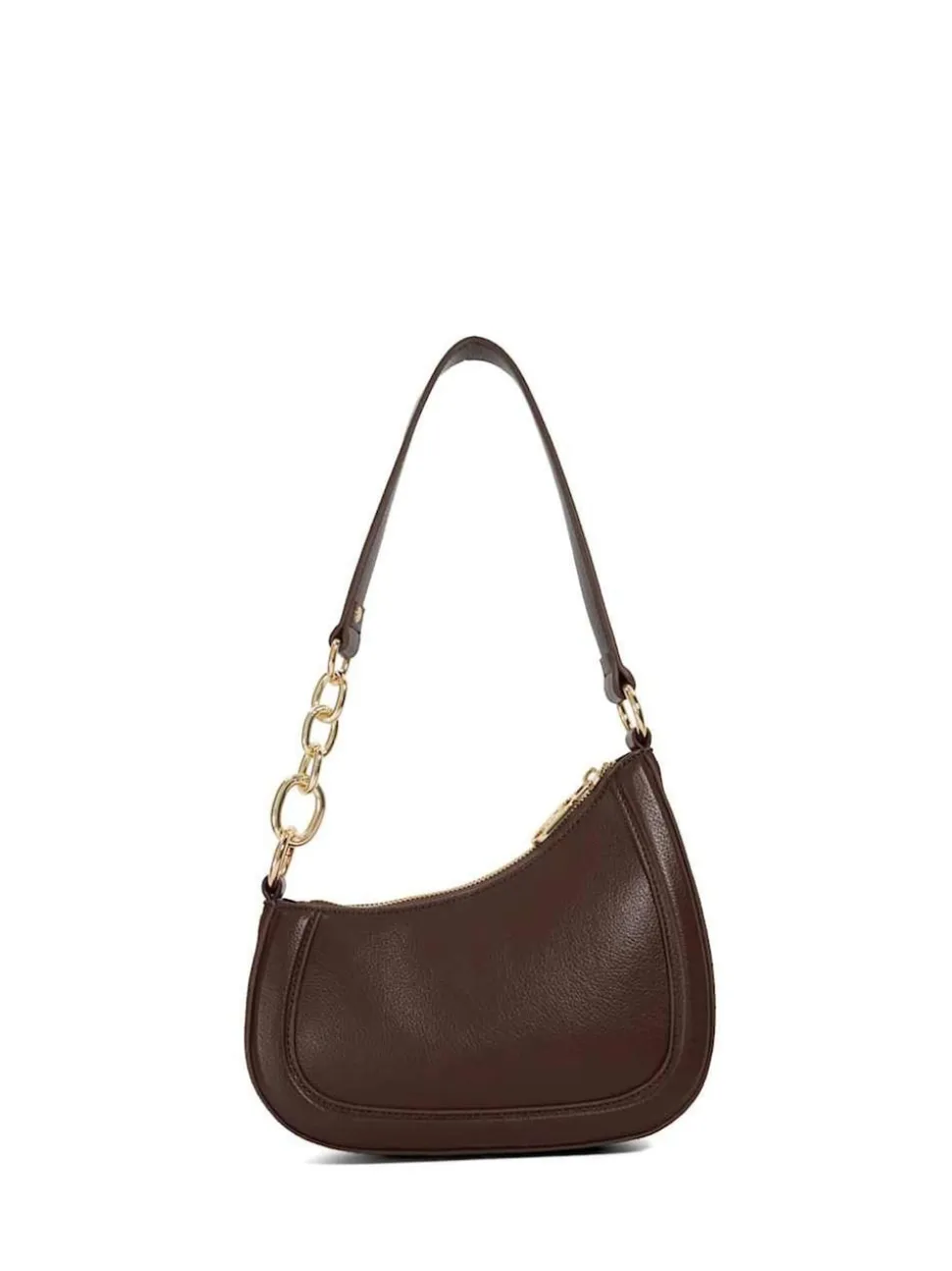 Dune London Brown Direction Small Smart Scoop Shoulder Bag