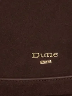 Dune London Brown Direction Small Smart Scoop Shoulder Bag