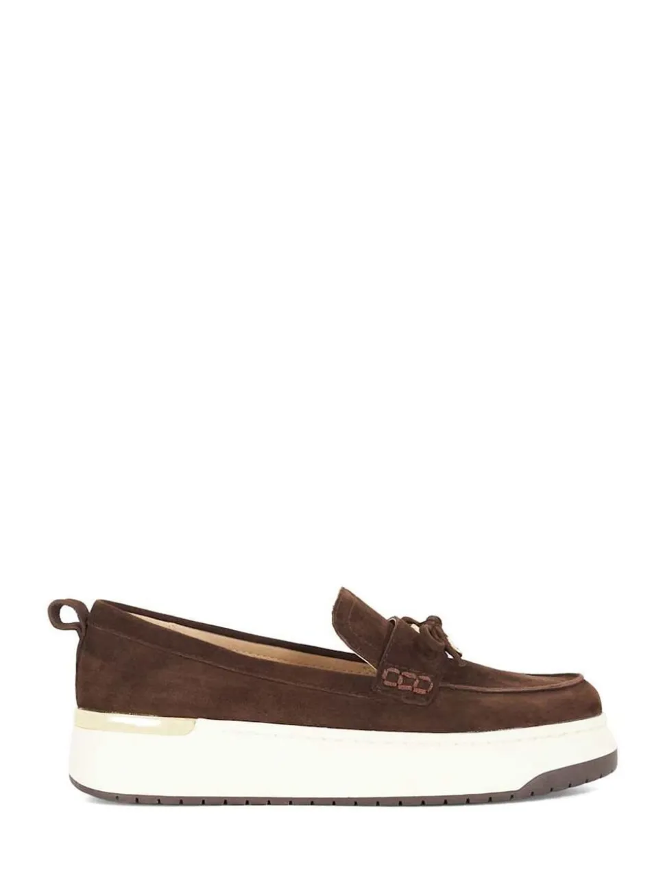 Dune London Dark Brown Glide Sport Sole Loafers