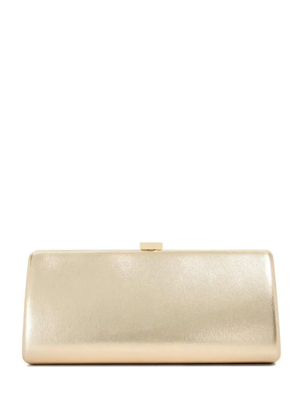 Dune London Gold Belinda Tear Drop Clutch