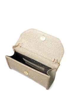 Dune London Gold Bellini Border Foldover Clutch