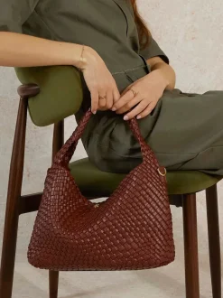 Dune London Natural Deliberate Large Woven Bag