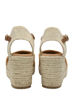 Dunlop Brown Wedge Shoes