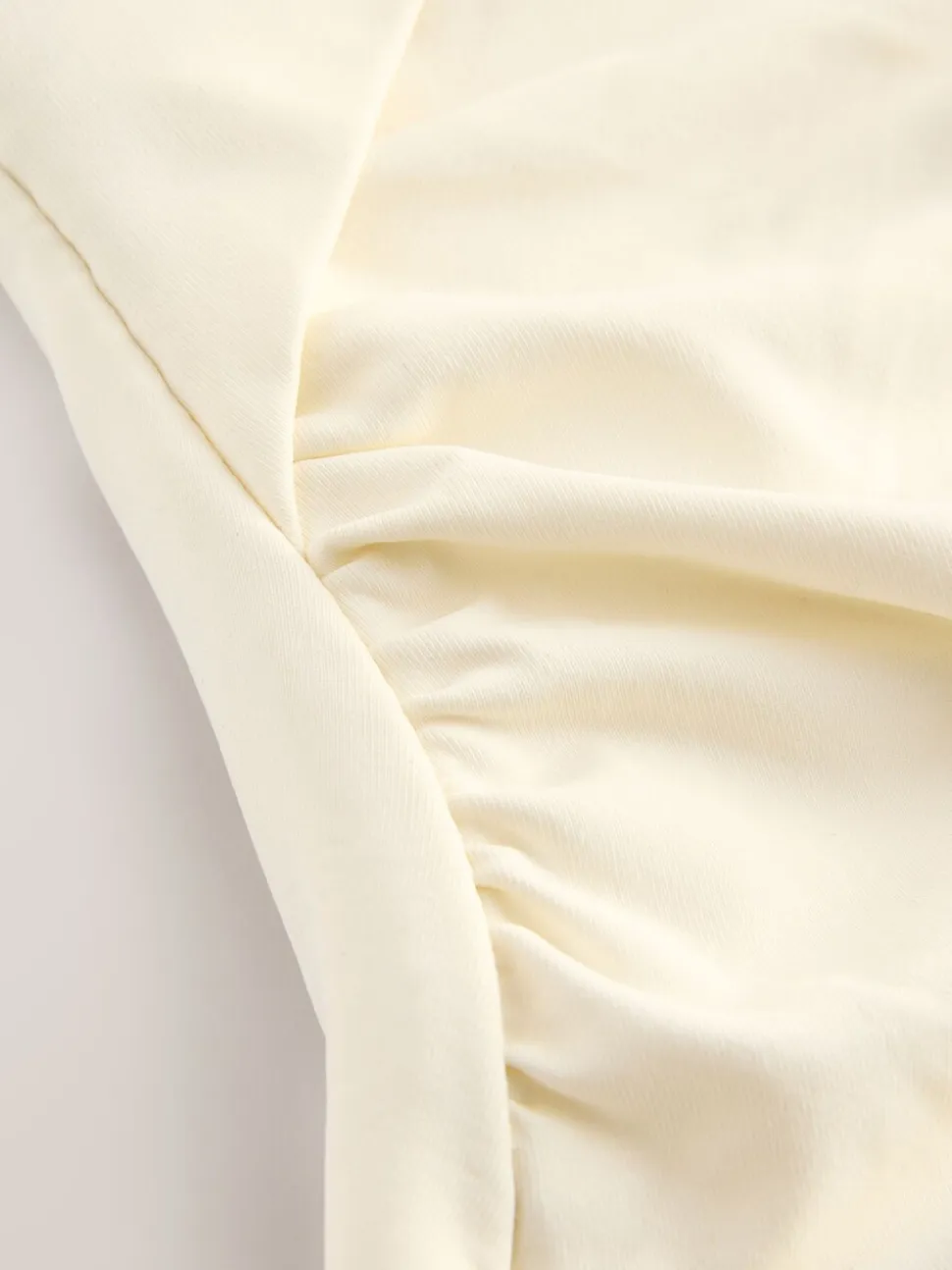 Ecru Cream Utrim Tummy Control Plunge Swimsuit