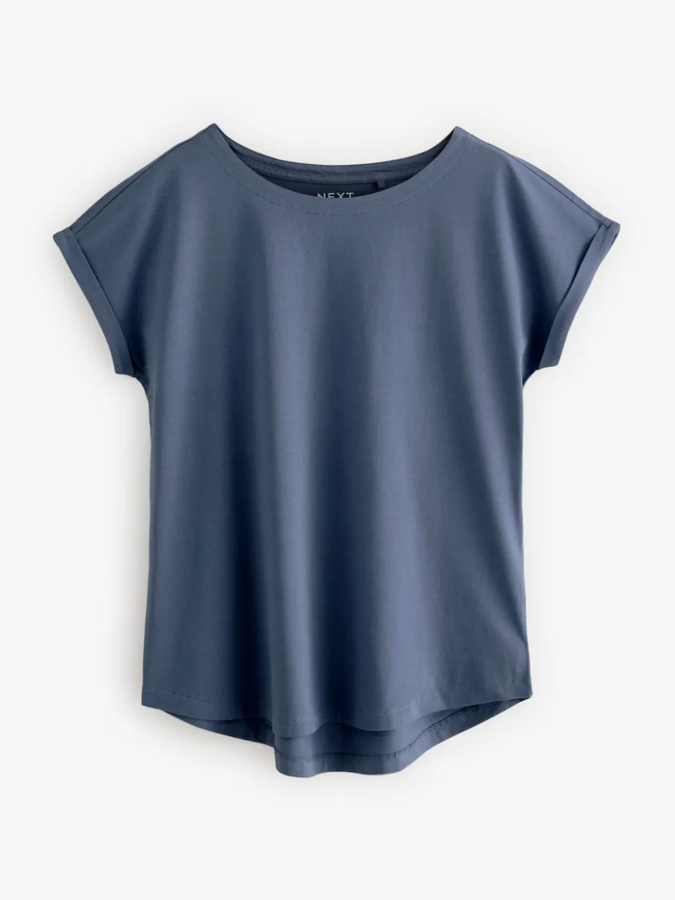 Ecru/Taupe/Brown/Blue/Yellow Cap Sleeve T-Shirts 5 Pack