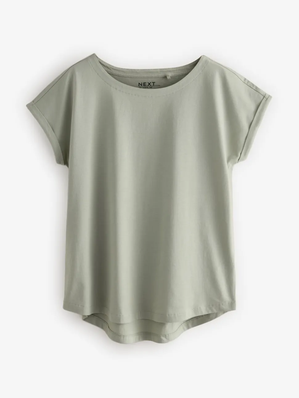 Ecru/Taupe/Brown/Blue/Yellow Cap Sleeve T-Shirts 5 Pack