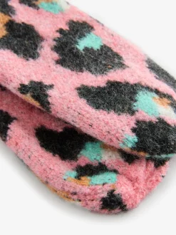 Eleanor Bowmer Checkerboard Lips Mittens