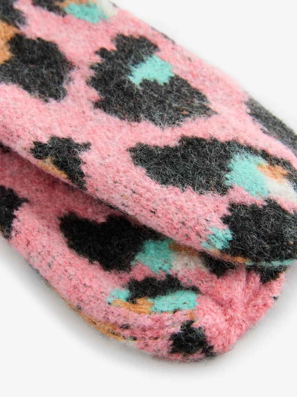 Eleanor Bowmer Checkerboard Lips Mittens