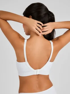 Emma Jane Black and White 2-Pack Cotton Seamless Nursing Bras