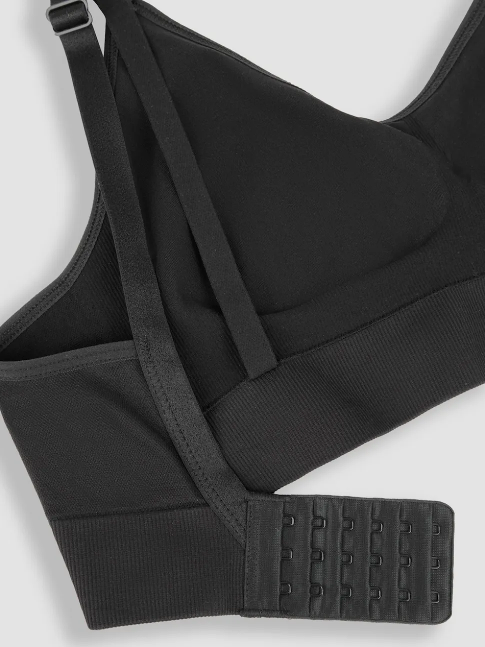Emma Jane Black and White 2-Pack Cotton Seamless Nursing Bras