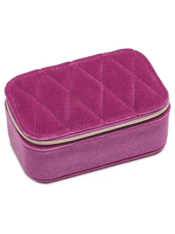 Estella Bartlett Pink Quilted Mini Jewellery Box