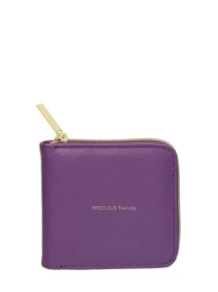 Estella Bartlett Purple Square Jewellery Purse