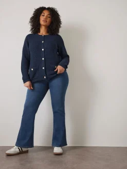 Evans Blue Denim Bootcut Jeans