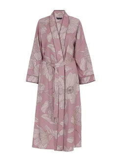 Fable and Eve Pink Long Sleeve Dressing Gown
